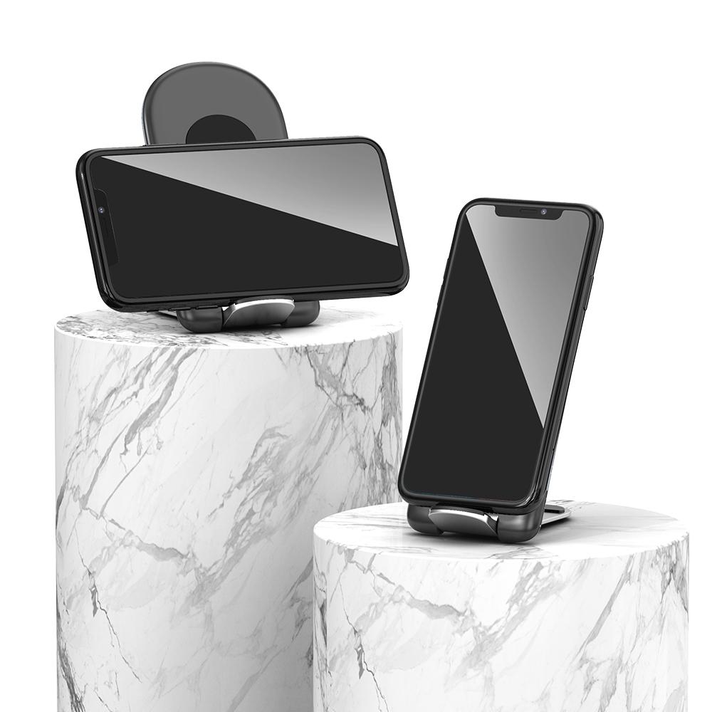 Foldable 15W Wireless Charger For Mobile Phones Black 14