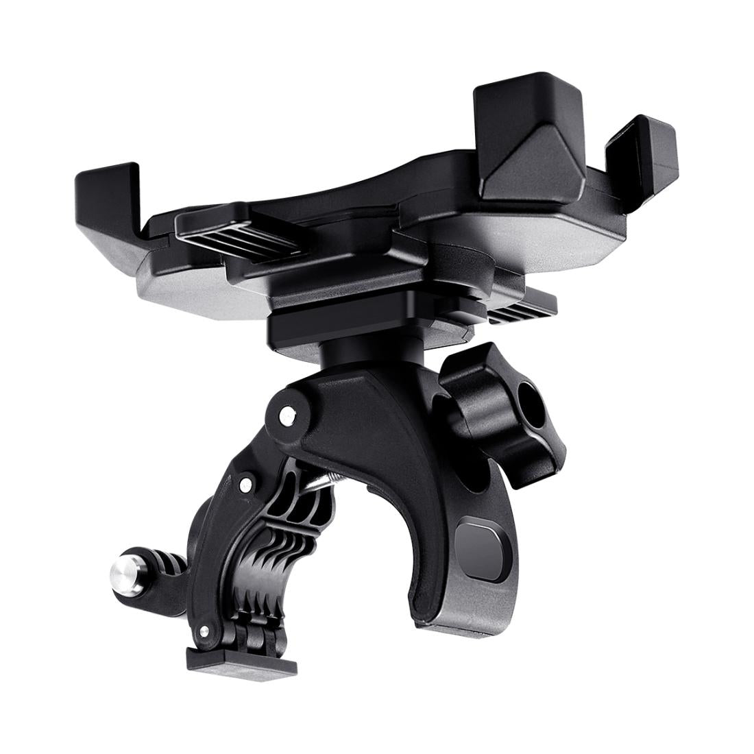 Bicycle Gps Navigation Mount for Handlebars - Compatible with 4.0-6.5 Phones and Gopro 4