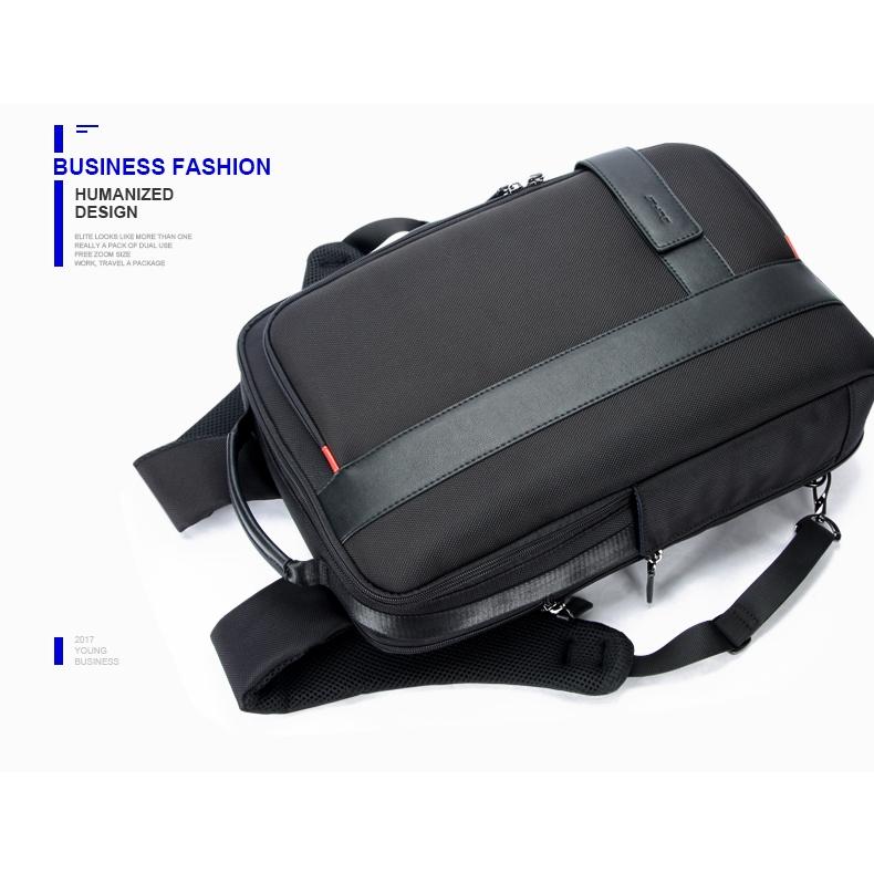 Large Capacity Business Laptop Backpack with Usb - Breathable Black 29x16x44cm 13