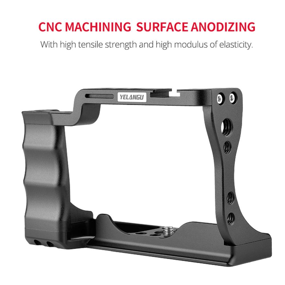 Video Camera Cage Stabilizer For Canon Eos M50 - Black 12