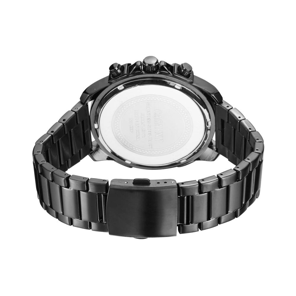 Stainless Steel Waterproof Quartz Watch - Fashionable Design - Wa6884Bb 12