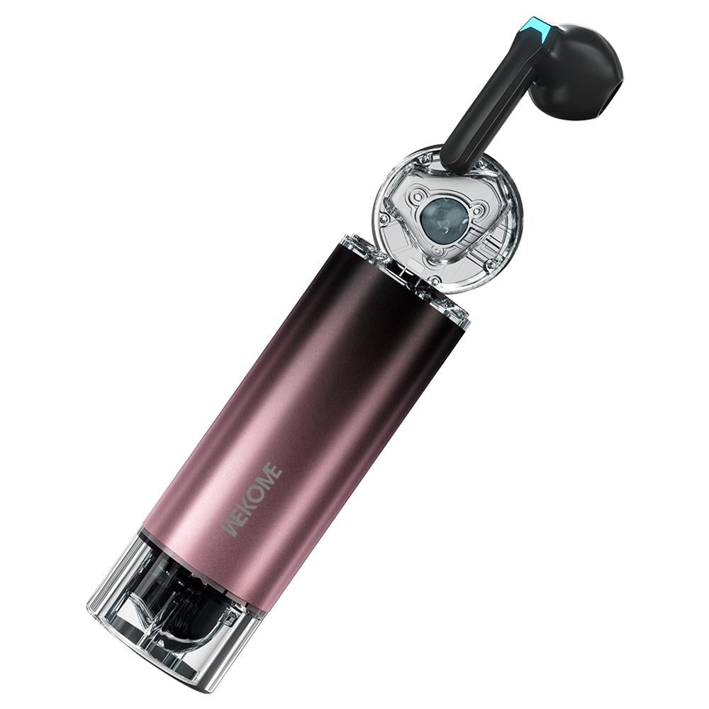 V55 Wireless Bluetooth Earphones with Fragrance - Compact and Stylish - Gradient Blue 11
