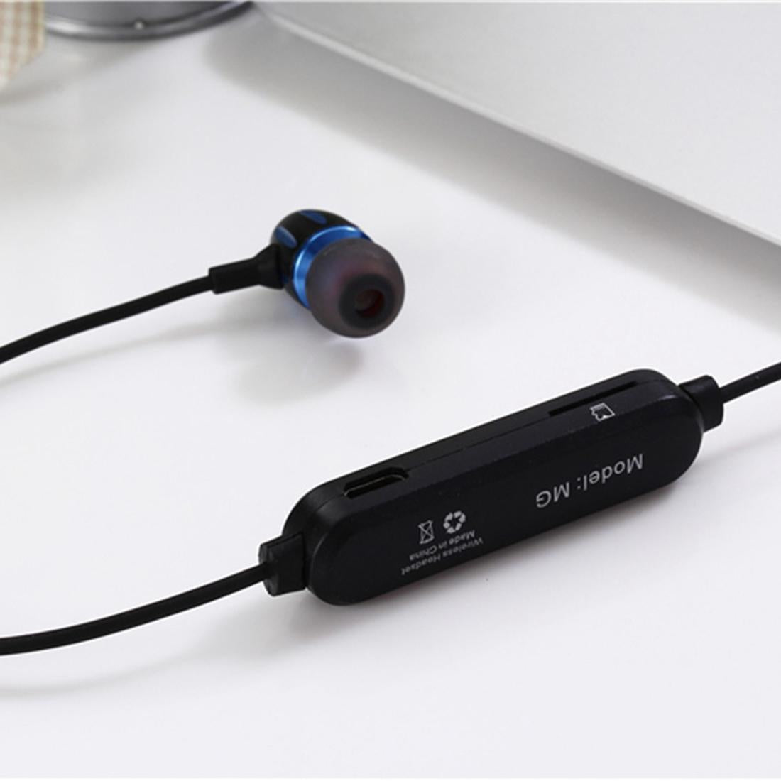 Sport Wireless Bluetooth 5.0 Earphones - Mg-g17 4.2 - Green Black 10