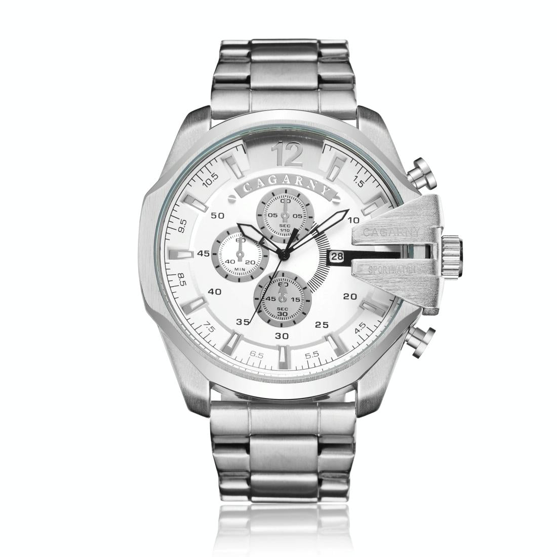Stainless Steel Quartz Watch - Waterproof & Fashionable - Wa6838Sb 3