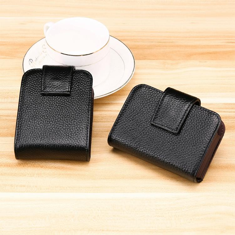 Women Vertical Cowhide Leather Rfid Wallet - Sapphire Blue 9