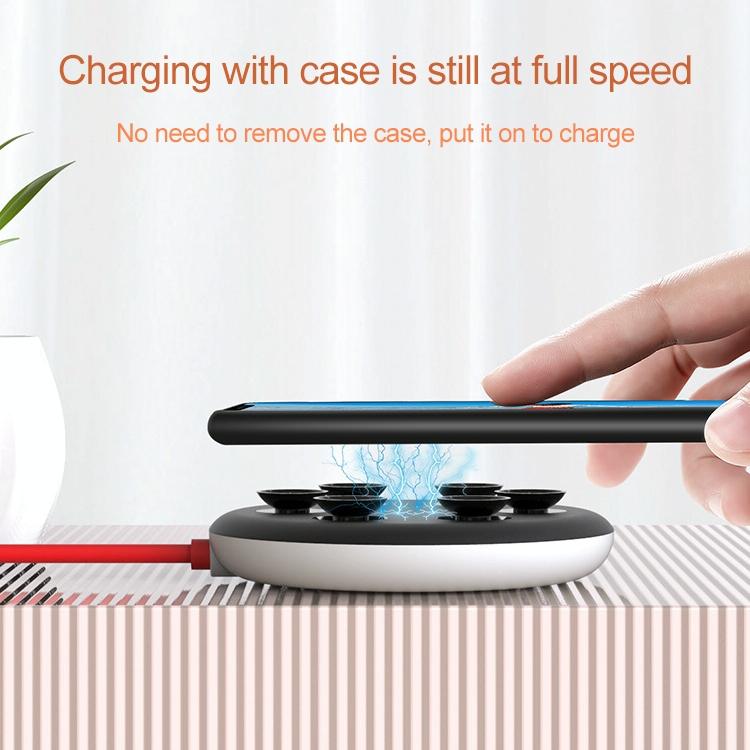 Wireless Fast Charger With Suction Cup 1.5M - White 9