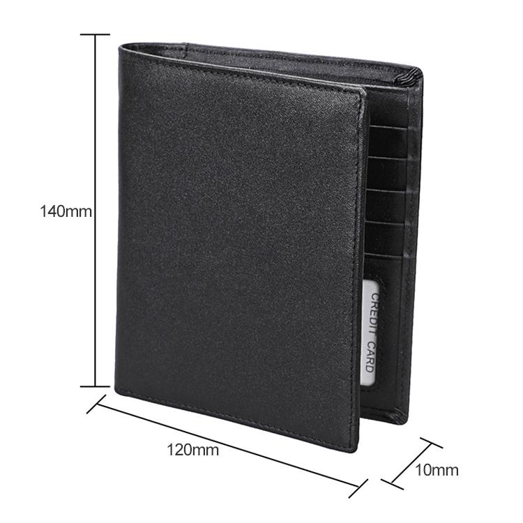 Leather Rfid Passport Wallet - Multi-function - Yellowish-Brown 3