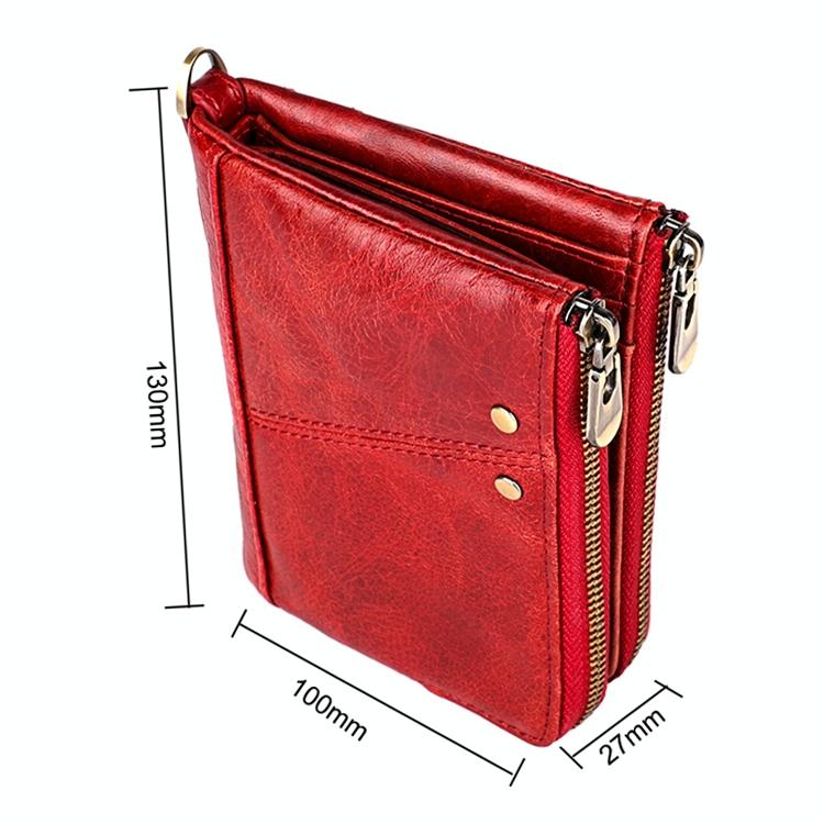 Men Leather Rfid Wallet - Antimagnetic - Yellowish-Brown 3