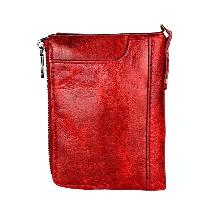 Men Leather Rfid Wallet - Antimagnetic - Yellowish-Brown 7
