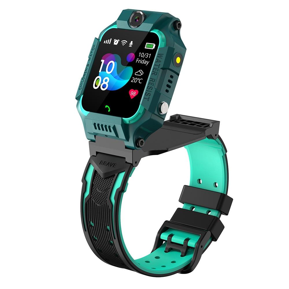 1.44 Inch 360-Degree Rotating Positioning Camera Smart Waterproof Children Calling Watch - Blue 14
