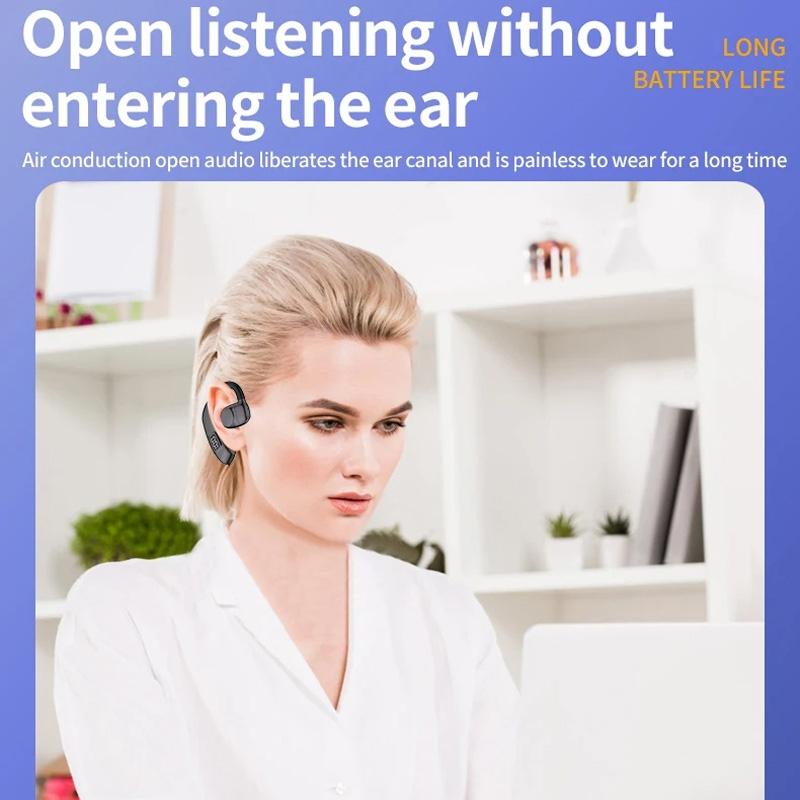 Wireless Earbuds with Digital Display and Stereo Sound - Orange 11
