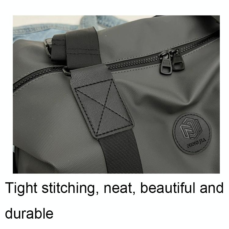 Travel-ready Waterproof Sports Bag for Fitness - Grey 6