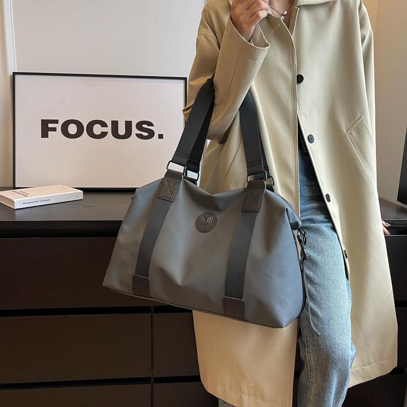 Travel-ready Waterproof Sports Bag for Fitness - Grey 10