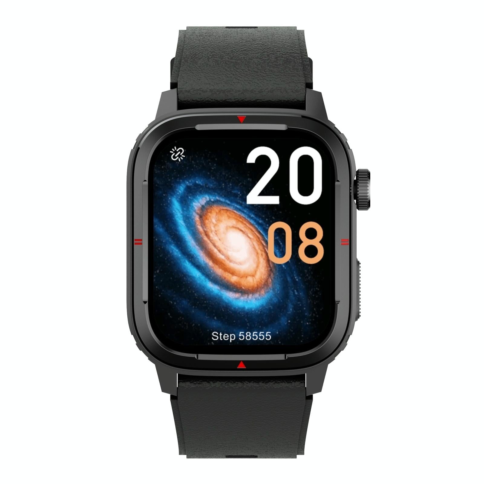 1.7 Inch Tft Hd Screen Smart Watch Support Bluetooth Calling / Blood Pressure Monitoring - Grey 3