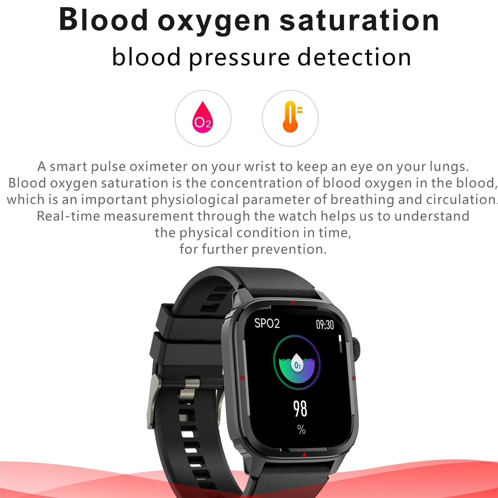 1.7 Inch Tft Hd Screen Smart Watch Support Bluetooth Calling / Blood Pressure Monitoring - Grey 7