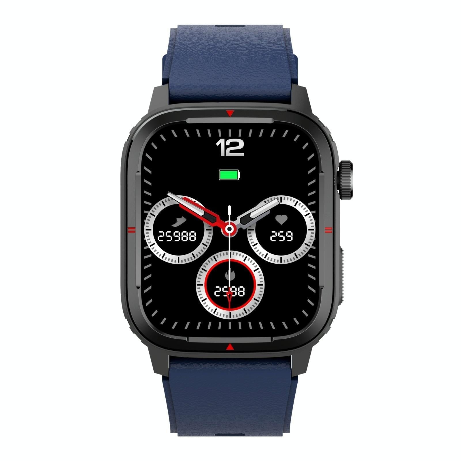 1.7 Inch Tft Hd Screen Smart Watch Support Bluetooth Calling / Blood Pressure Monitoring - Grey 10