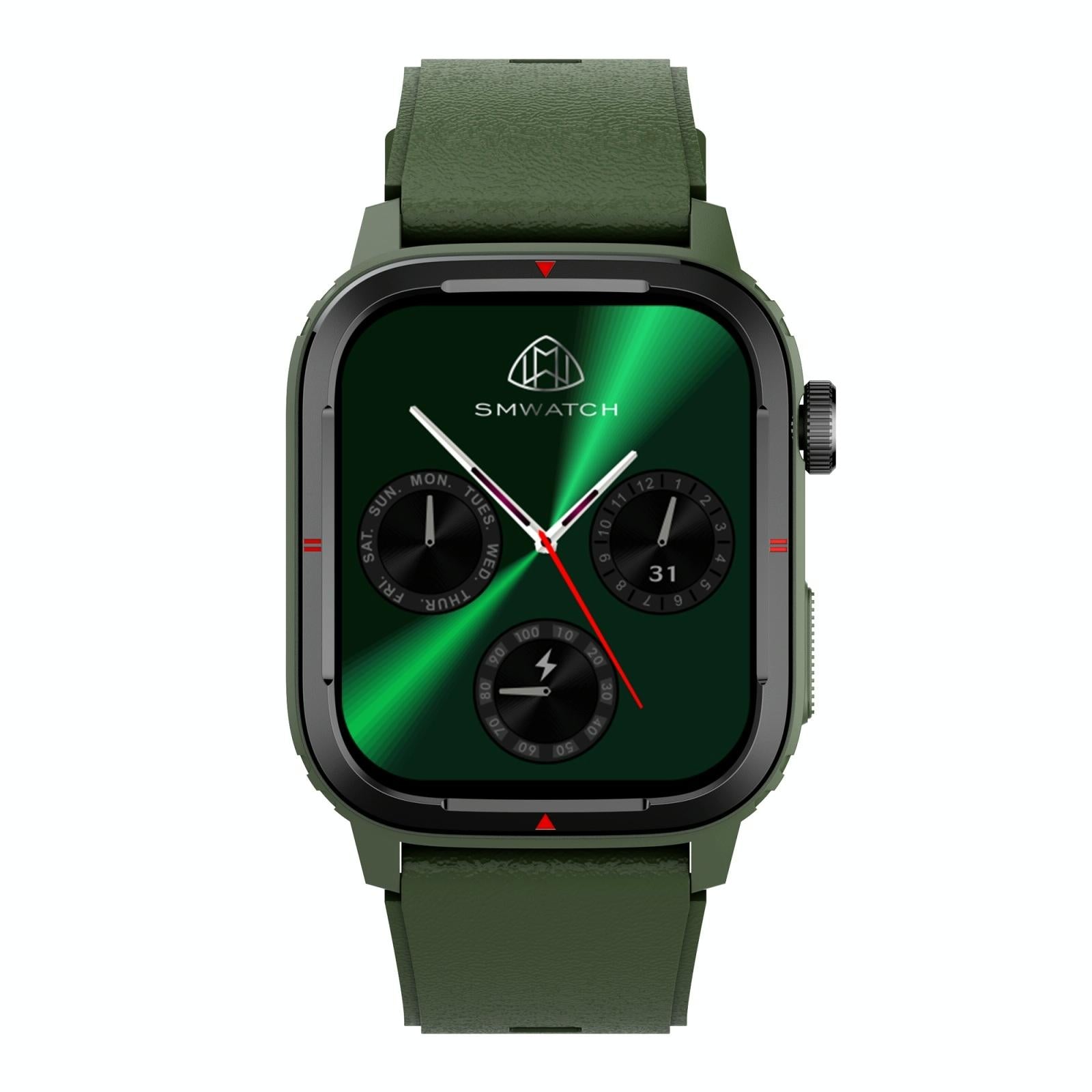 1.7 Inch Tft Hd Screen Smart Watch Support Bluetooth Calling / Blood Pressure Monitoring - Grey 12