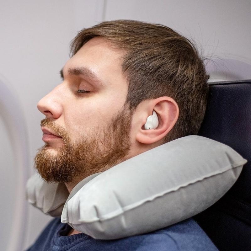 Wireless Sleep Earbuds by Hoco - True Bluetooth - Blue 6