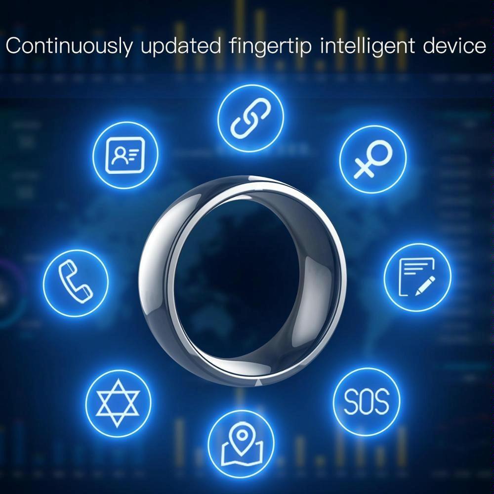 Smart Ring For Apple & Android - Multifunctional Lord Of The Rings - 57.1Mm - Number 10 6