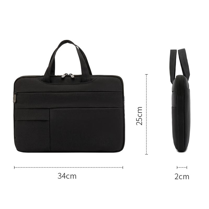 Waterproof Laptop Handbag for 12-13 Inch Devices - Oxford Cloth - Grey 3