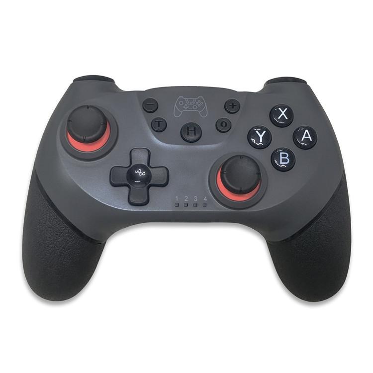 Wireless 6-axis Gamepad for Nintendo Switch - Silver Gray 12