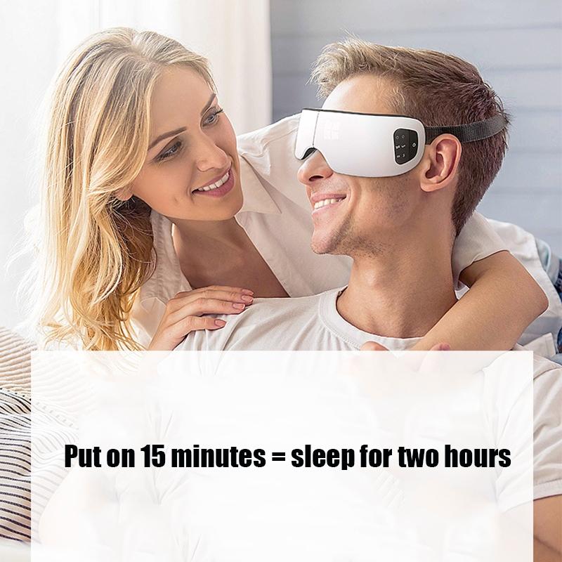 Air Pressure Eye Massager Black 9