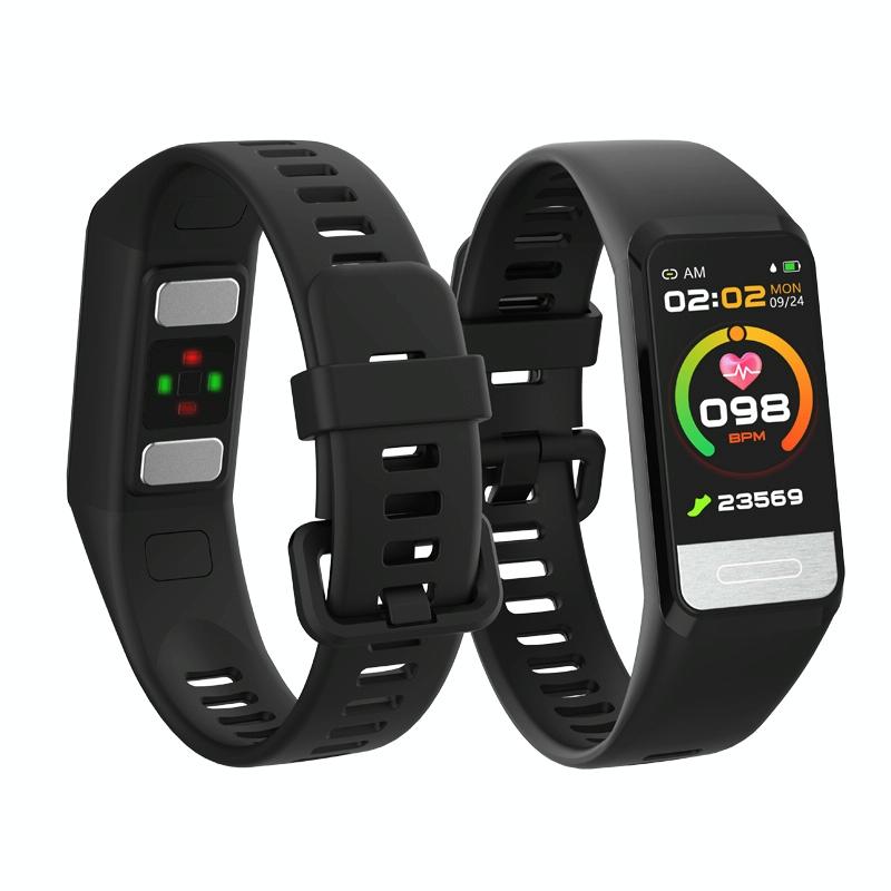 Smart Blood Glucose Sleep Tracker - Tft Hd Display - Red 3