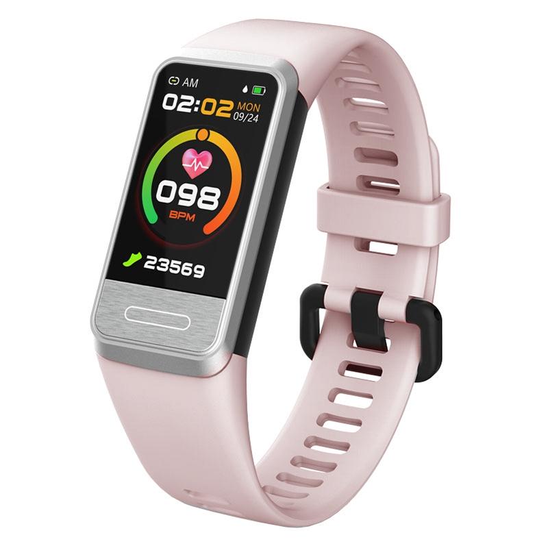 Smart Blood Glucose Sleep Tracker - Tft Hd Display - Red 13