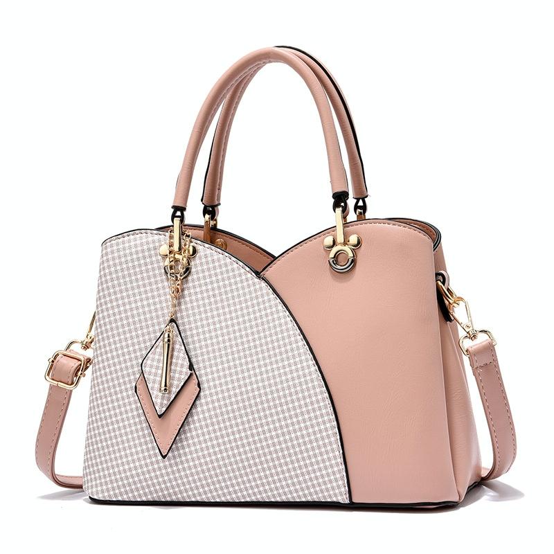 Spacious Texture Handbag - Large Capacity - Green 10