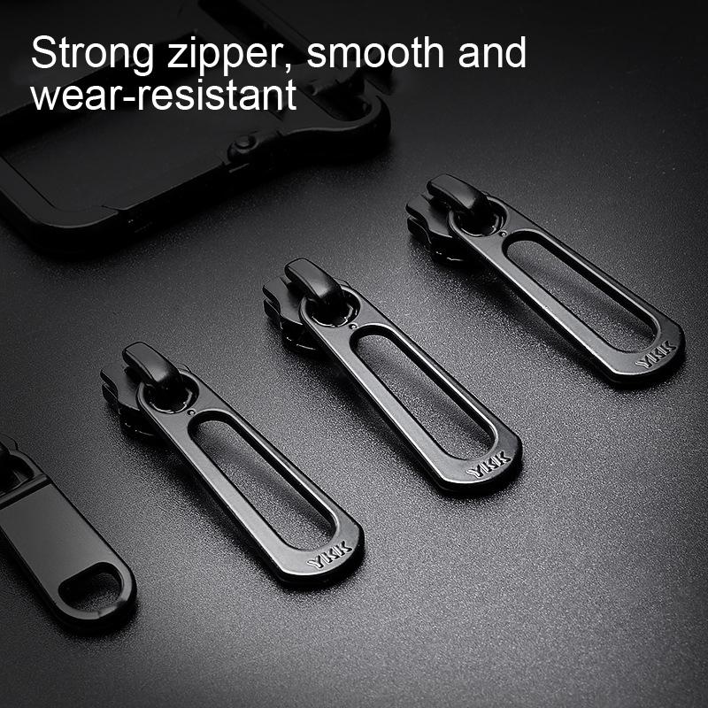 Men Casual Sports Chest Bag Lightweight Shoulder Bag - Elegant Black 7999 6