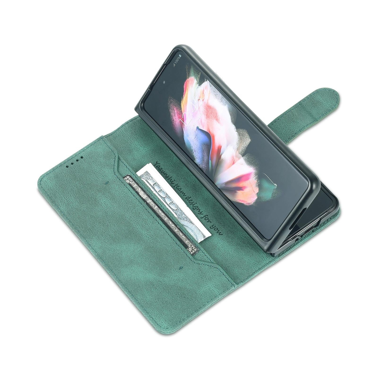 For Samsung Galaxy Z Fold4 5G Horizontal Flip Tpu Phone Case - Red 6