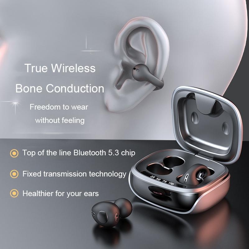 Wireless Bone Conduction Clip-on Bluetooth Headset - Noise Reduction - Skin Colour 6