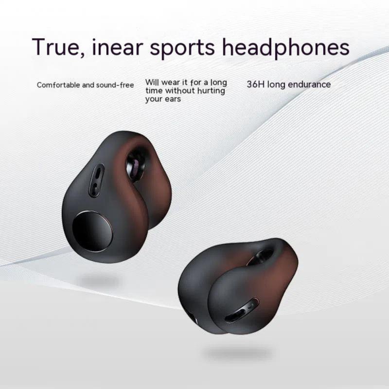 Wireless Bone Conduction Clip-on Bluetooth Headset - Noise Reduction - Skin Colour 7