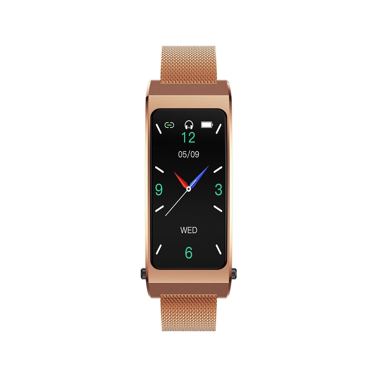 Smart Bracelet With Sleep And Oxygen Monitoring - Tft Display - Tarnish 3