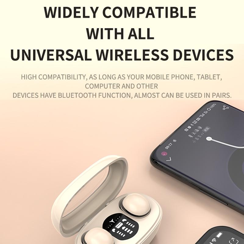 Wireless Mini Tws Earbuds with Noise Reduction and Long Battery Life - Black 13