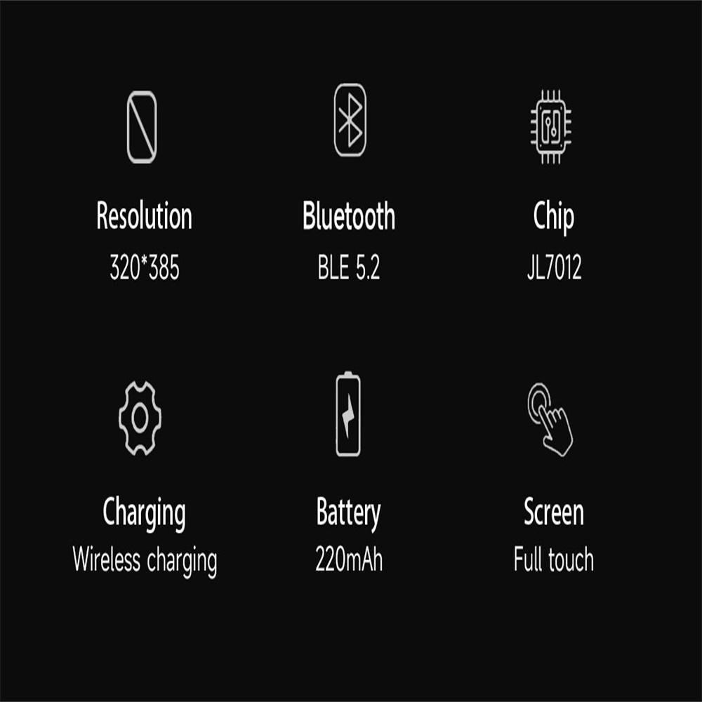 2.04 Inch Colour Screen Smart Watch Steel Strap Support Bluetooth Call - Silver 8