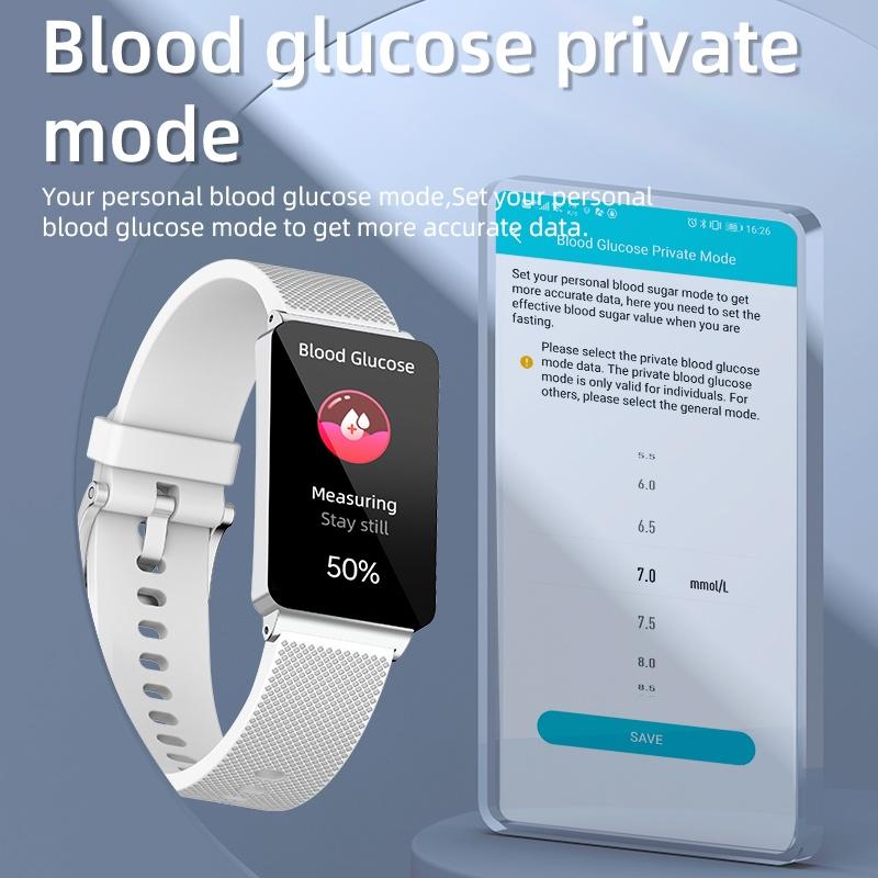 Smart Health Monitoring Watch With Colour Screen - Red 6