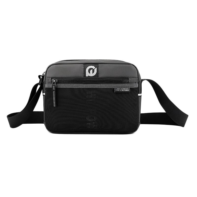 Men Nylon Crossbody Satchel For Outdoor Use - Dark Blue 13