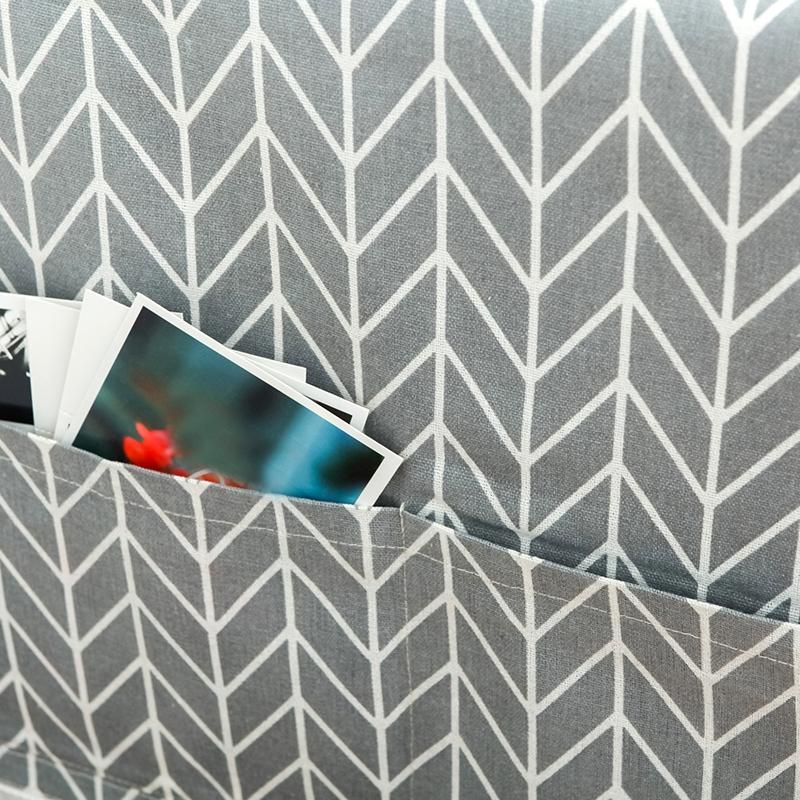 Kitchen Refrigerator and Washing Machine Dustproof Cover - 55x130cm - Black Triangle 13