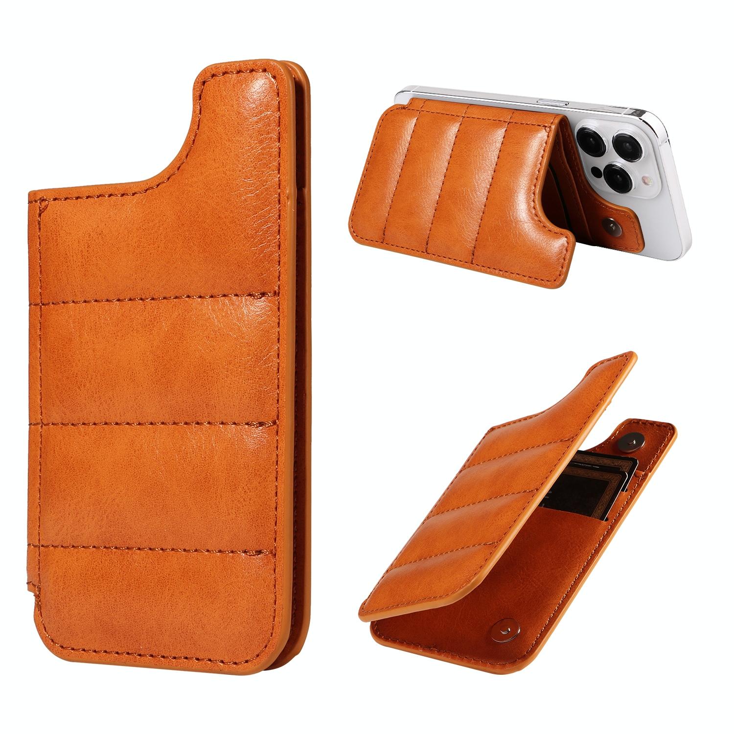 Vintage Cow Print Sewing Card Phone Sticker - Black 8