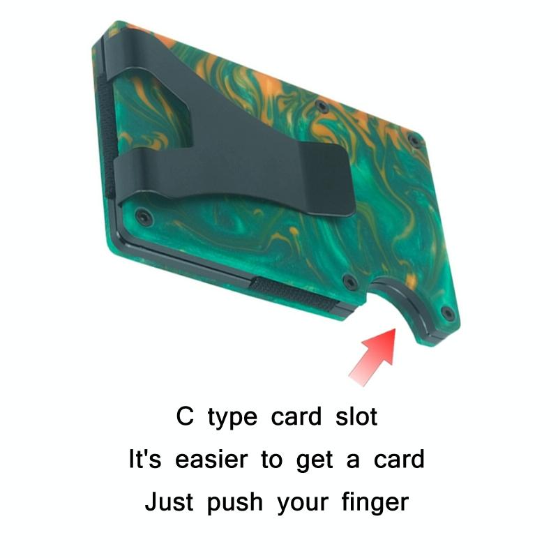 Rfid Blocking Card Holder - Ultra Thin - Black 4