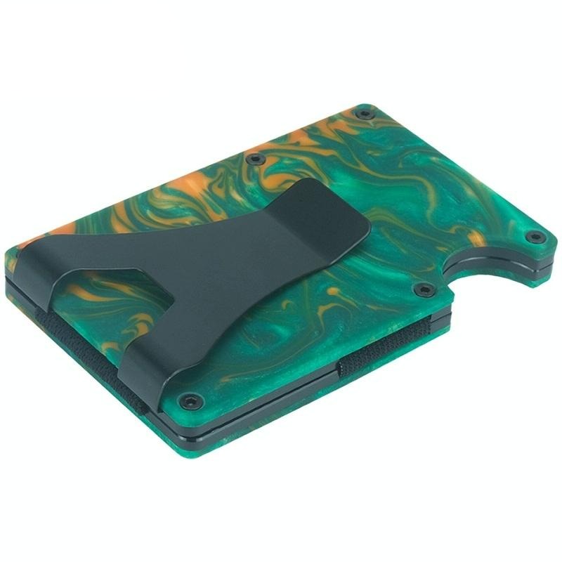 Rfid Blocking Card Holder - Ultra Thin - Black 6