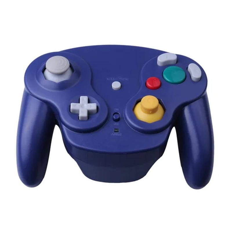 Wireless Gamepad for Wii and Ngc - 2.4g Compatible - Blue 9