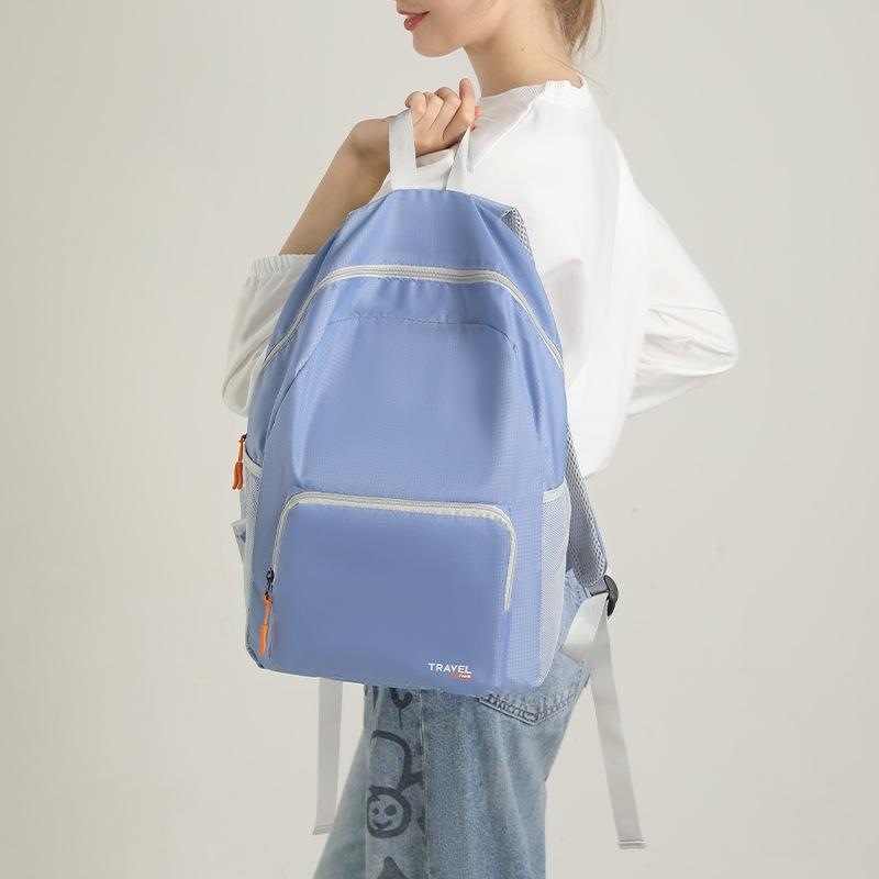 Foldable Sports Backpack For Mountaineering - Pink 3