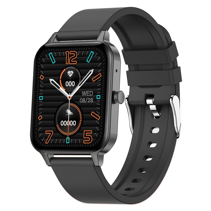 1.69 Inch Ips Touch Screen Ip68 Waterproof Smart Watch Support Sleep Monitoring / Heart Rate Monitoring / Bluetooth Call / Body Temperature Monitoring - Blue 9