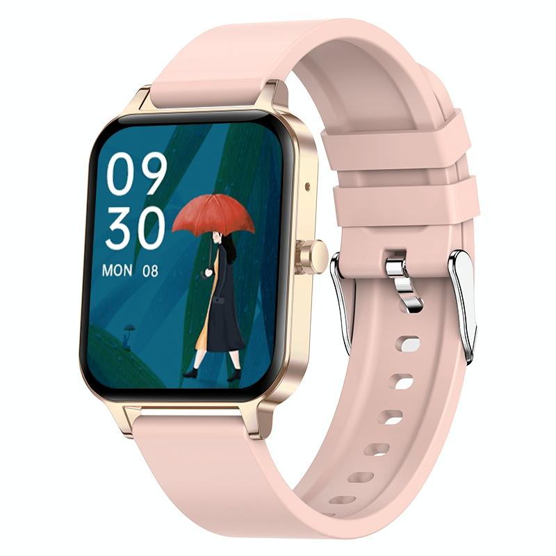 1.69 Inch Ips Touch Screen Ip68 Waterproof Smart Watch Support Sleep Monitoring / Heart Rate Monitoring / Bluetooth Call / Body Temperature Monitoring - Blue 13
