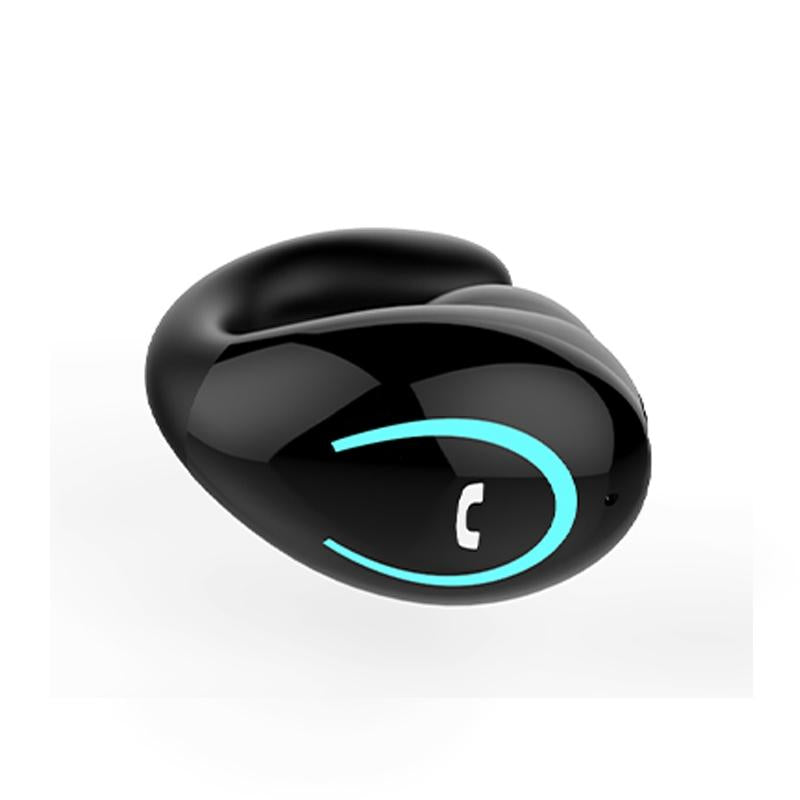 Ultra-light Wireless Earphone with Mic - Bluetooth 5.0 - Ear Clip - Stereo - Black 14
