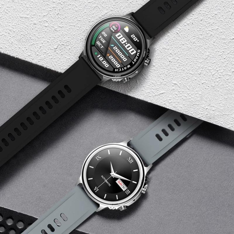 Silicone Band Smart Watch With Colour Screen - Silver 6