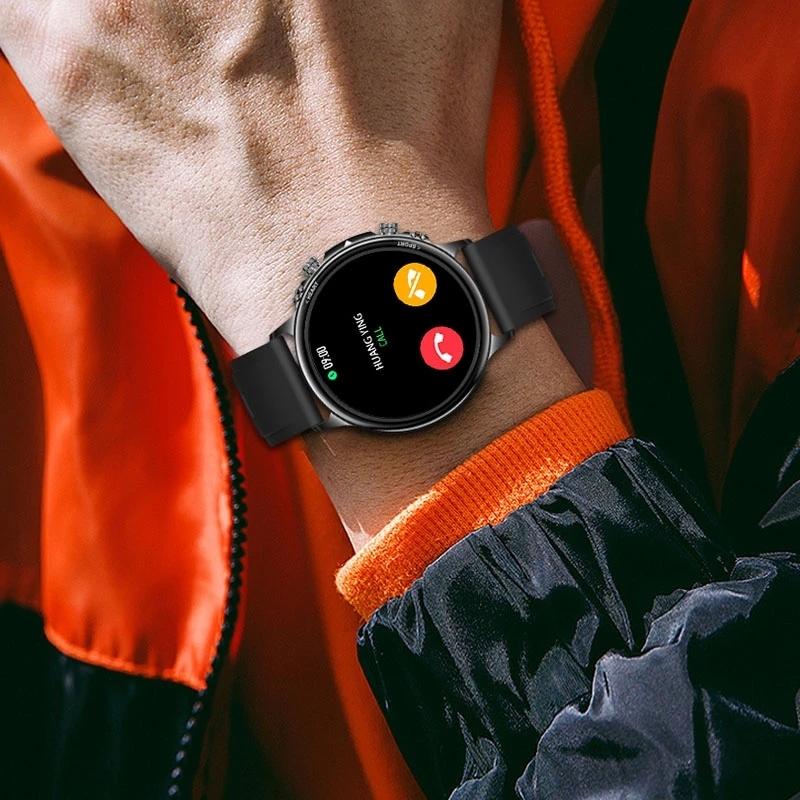 Silicone Band Smart Watch With Colour Screen - Silver 7