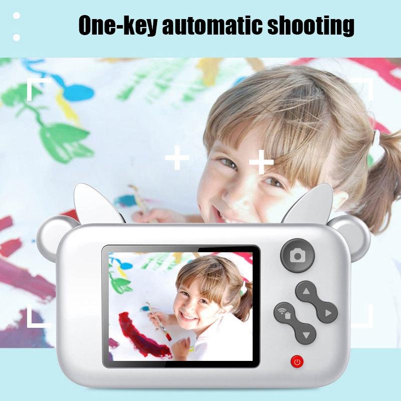 Mini Cartoon Digital Camera for Kids with Wifi - Brown 12